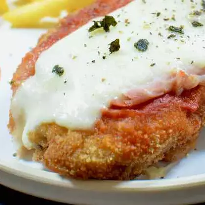 Milanesa de ternera c/ Jamon y Queso
