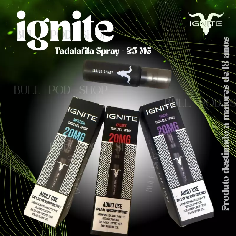 IGNITE TADALAFILA SPRAY 25MG