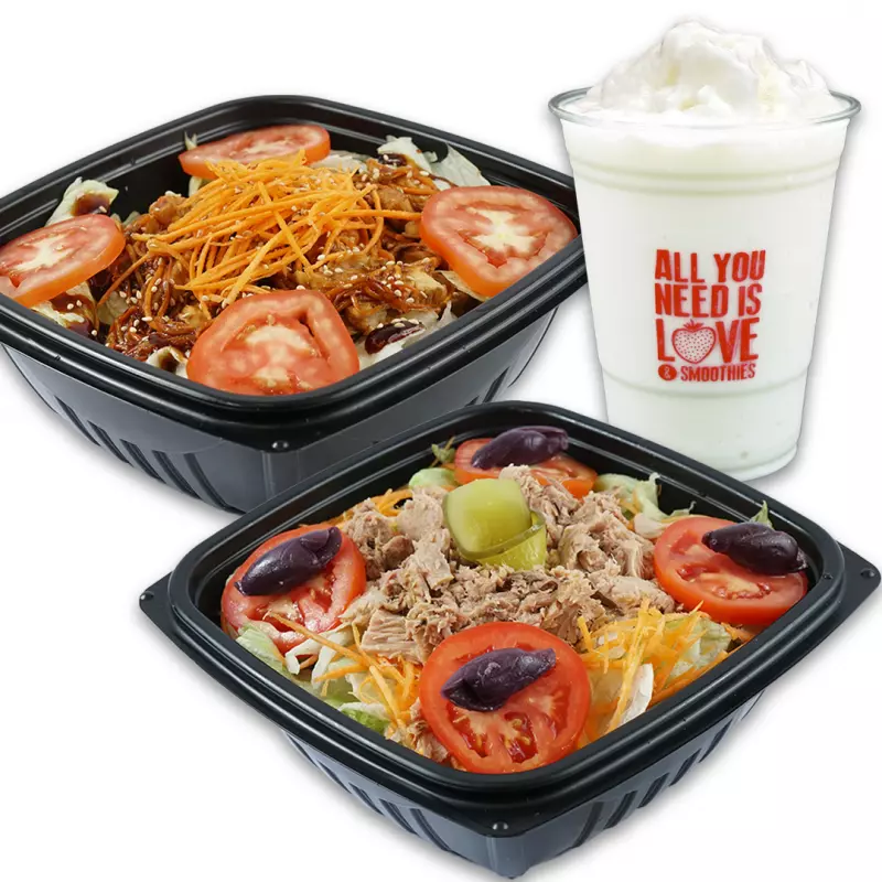 2 Ensaladas +  1 Smoothie o Froztie