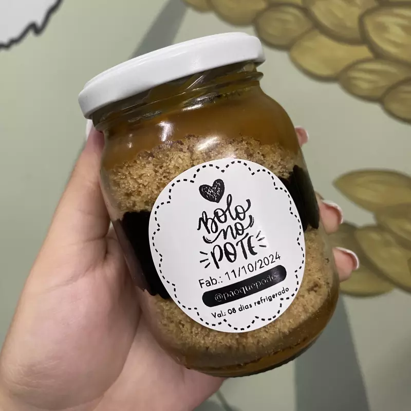 Bolo de pote doce leite e brigadeiro(copy)