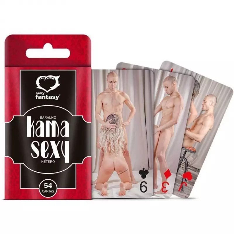 Baralho Erótico Hetero Kama Sutra