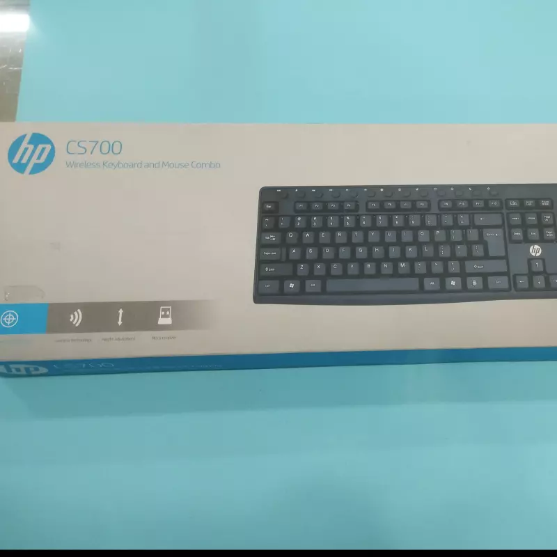 Teclado y mouse hp