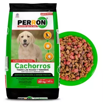 Croqueta Perron Cachorro 20kg + 1kg