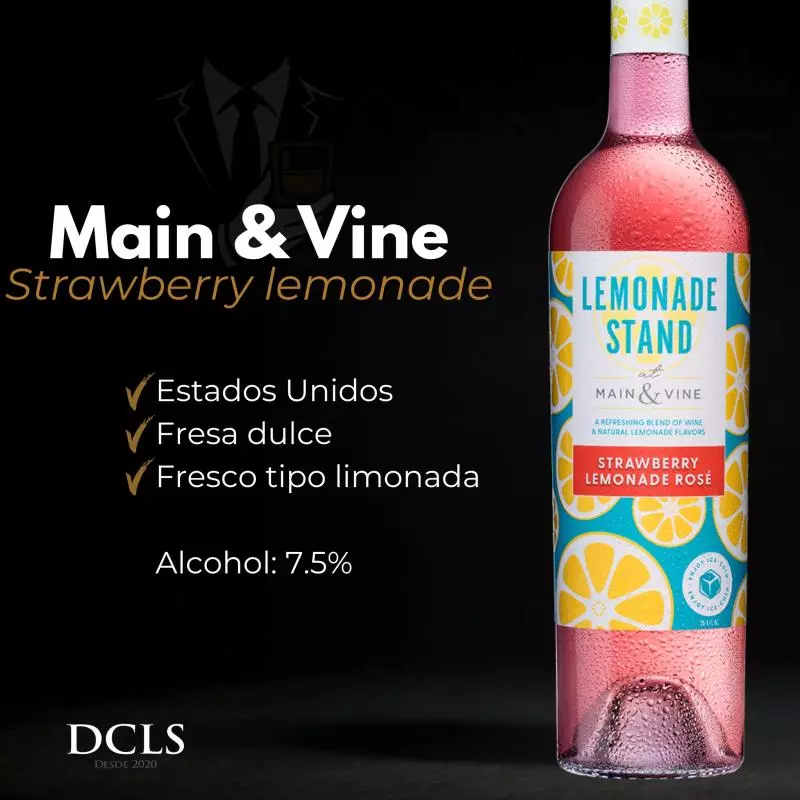 Main & Vine lemonade rose