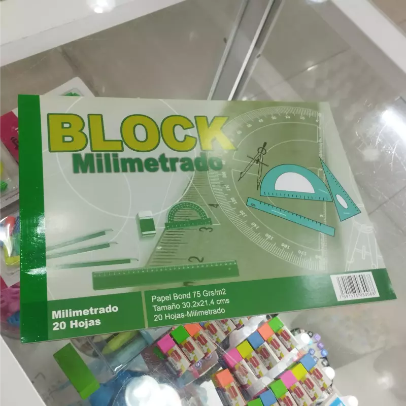 Block milimetrado RD