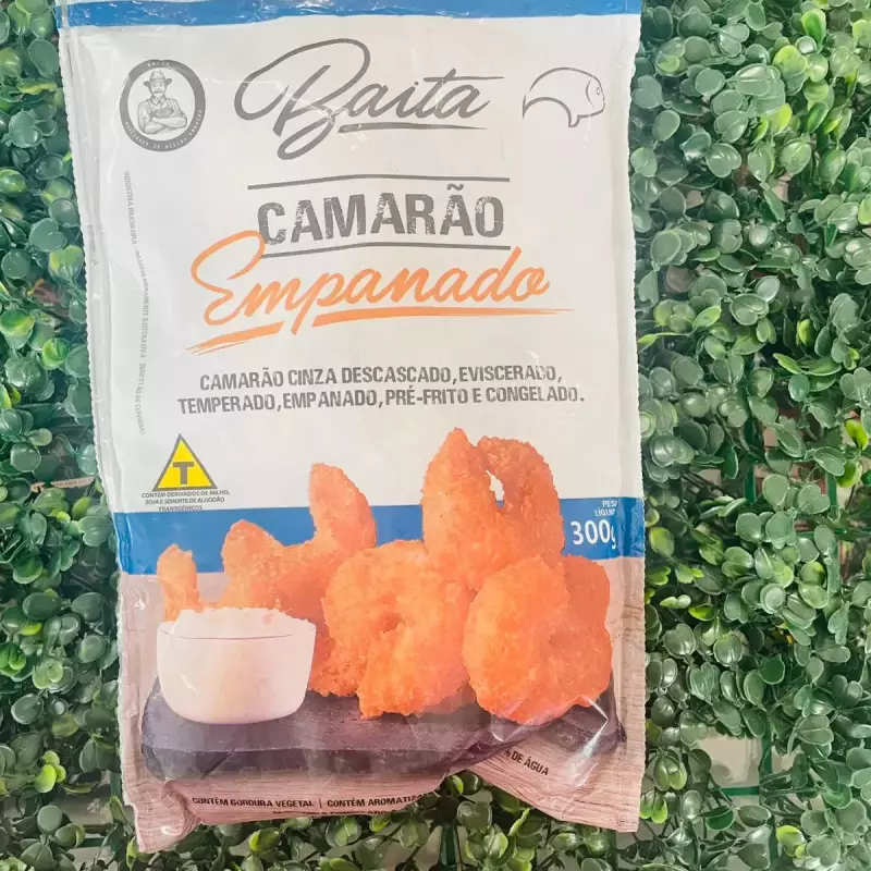 Camarão Empanado