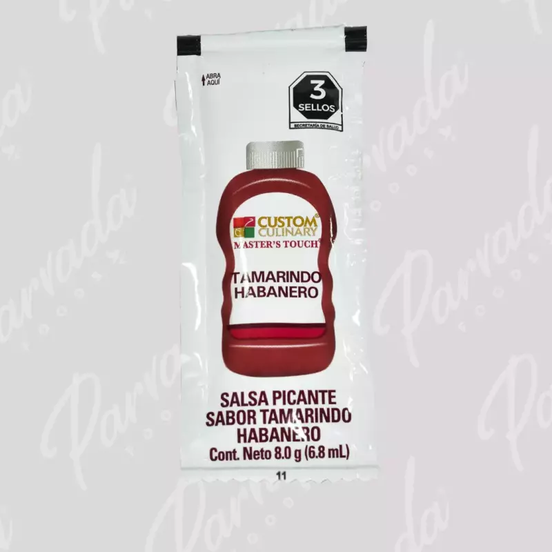 Tamarindo Habanero Caja con 204 Pz