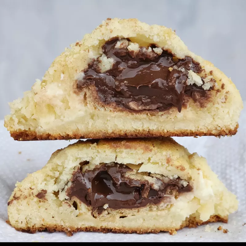 Ninho com ouro Branco - Cookie Rech