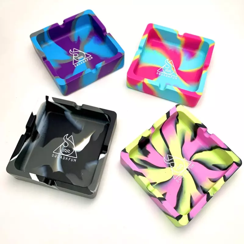 Cinzeiro Quadrado Tie Dye