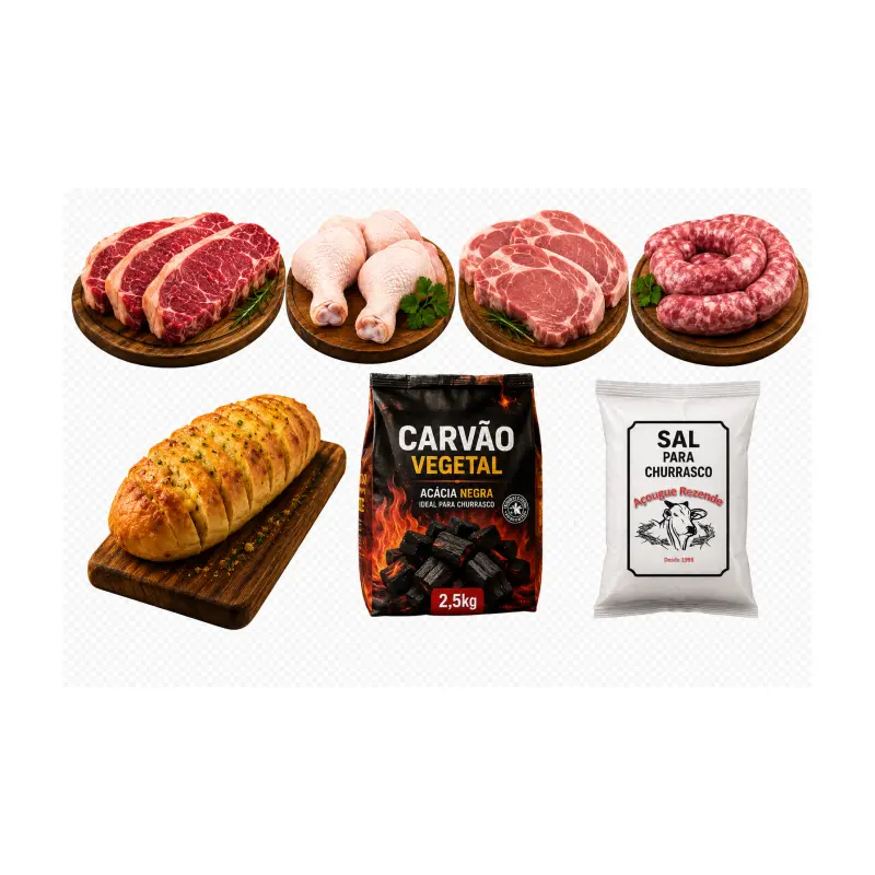KIT CHURRASCO GRILL