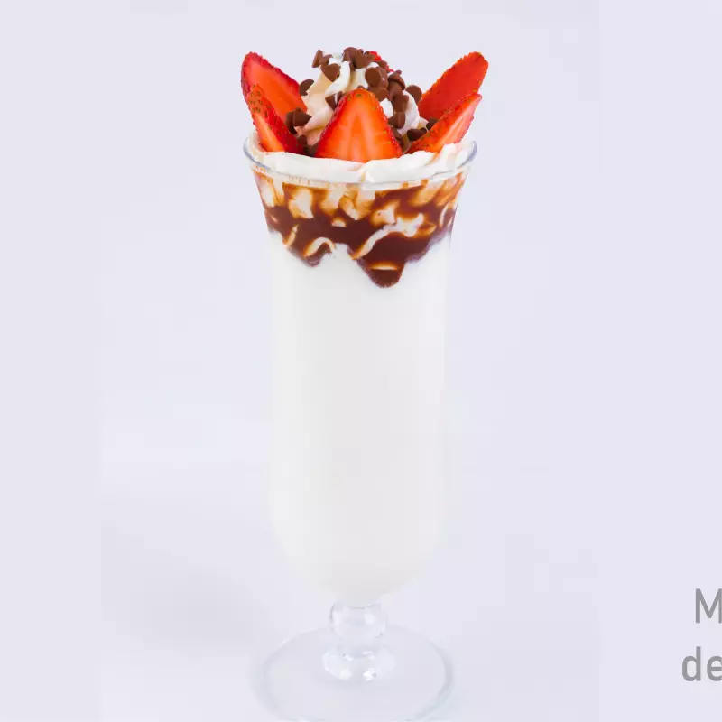 Malteada de maracuyá
