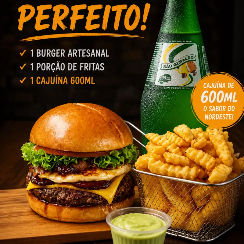 Combo Artesanal + Cajuina Lata