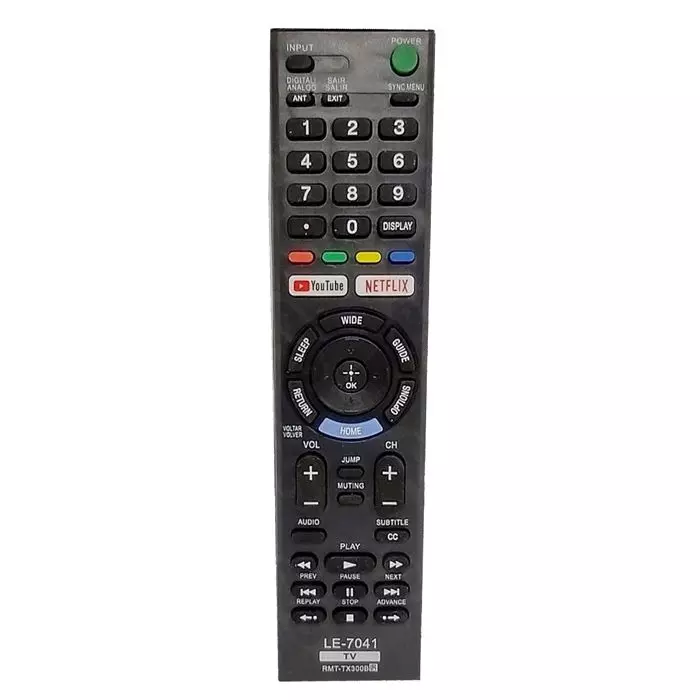 CONTROLE P/TV SONY LE-7041