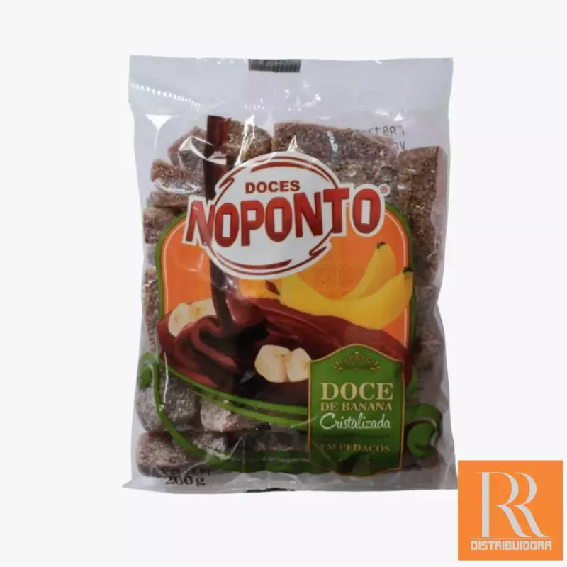 NOPONTO DOCE DE BANANA CRISTALIZADA