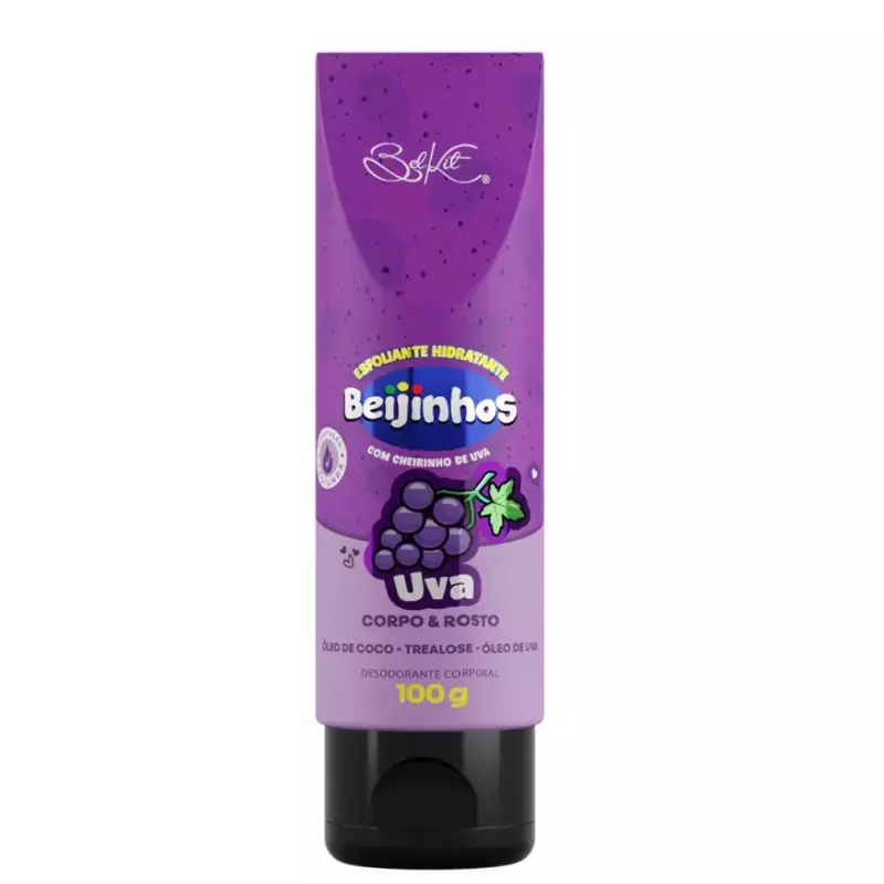 Esfoliante Beijinhos Uva - Belkit