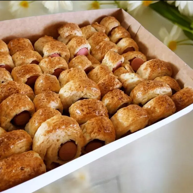 Enrolladitos de hotdog 🌭