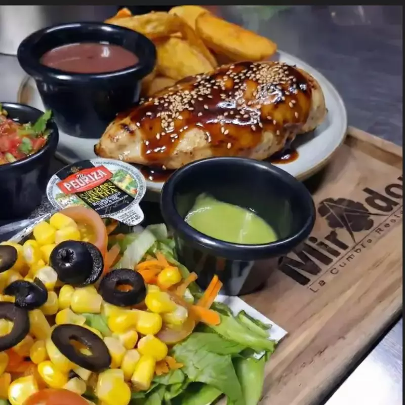 POLLO EN SALSA TERIYAKY