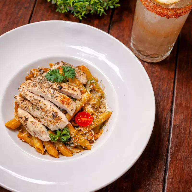 Penne allá arrabiata