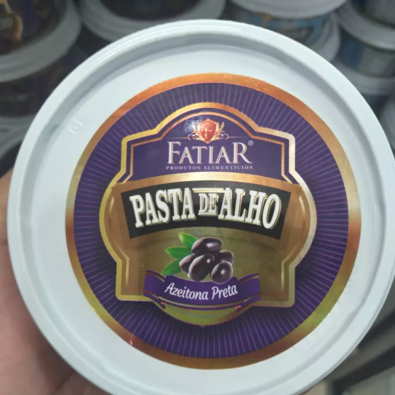 Pasta de Alho c/Azeitona Preta 200g