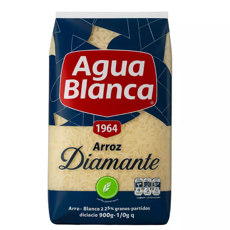 AGUA BLANCA DIAMANTE DE 900GR