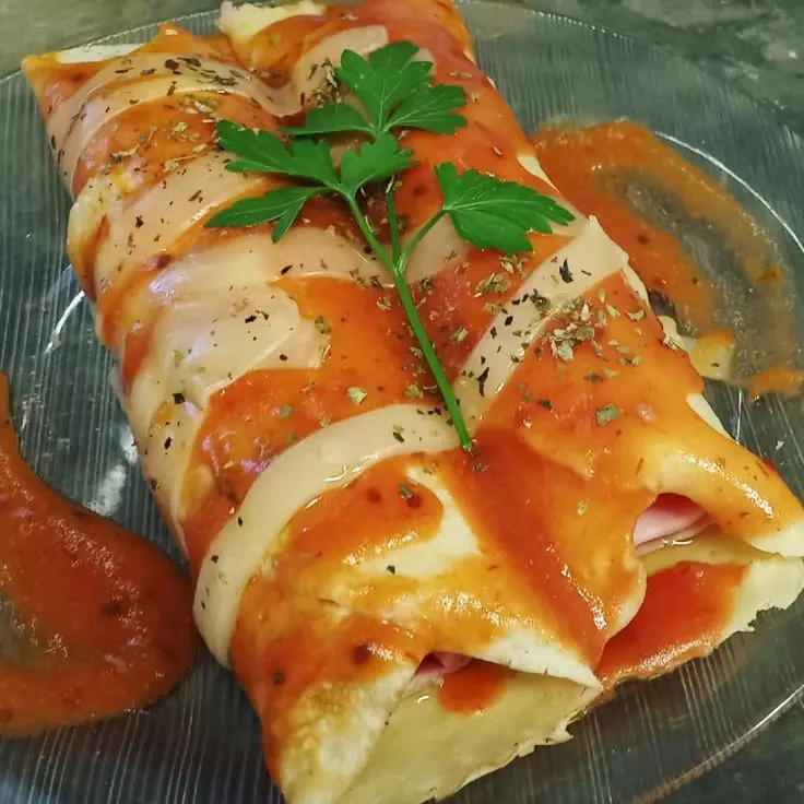 Panqueca integral de Carne