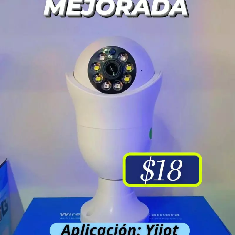Camara tipo bombillo mejorada