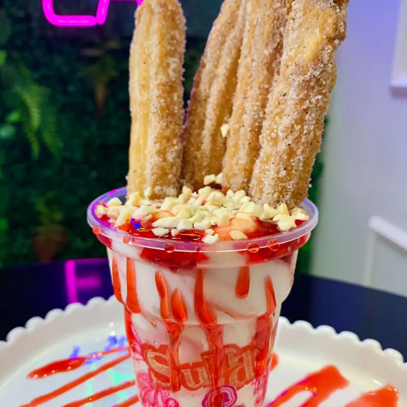 Sundae com Churros Espanhol