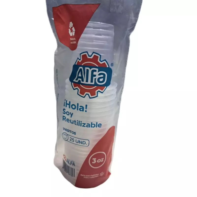 Vasitos de brindar 25 uni