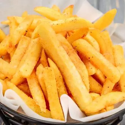 Fritas média