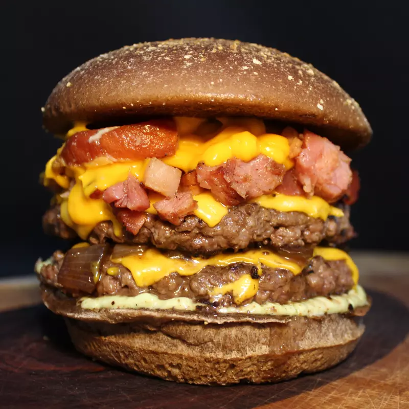 Double Cheddar Bacon