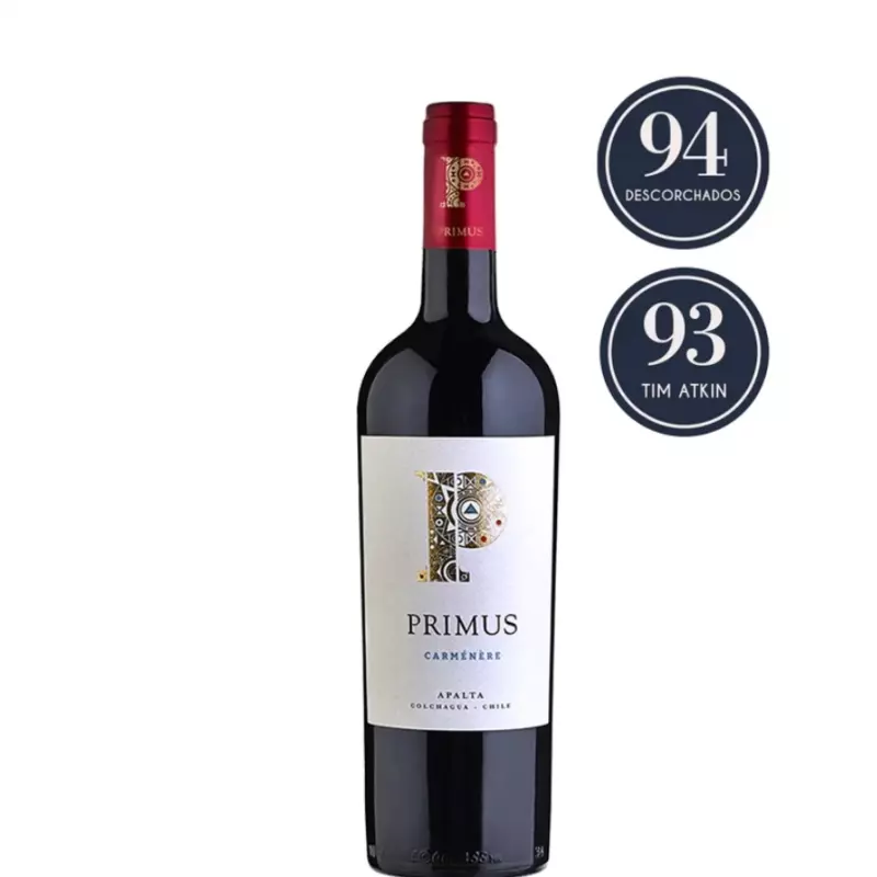 Vinho tinto Carménère Primus