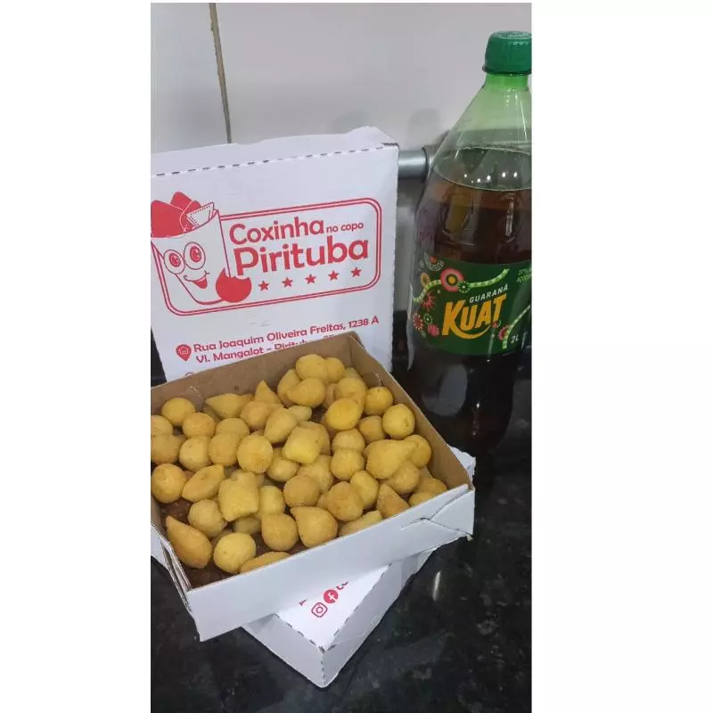 200 Mini Salgados + 1 Refri 2L