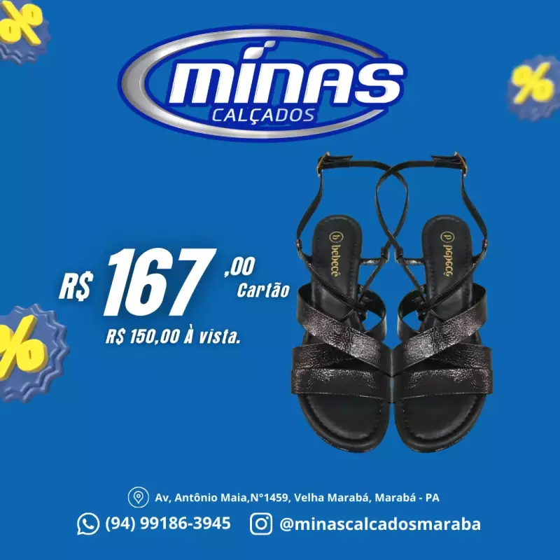 Sandália Preta RF:T5117