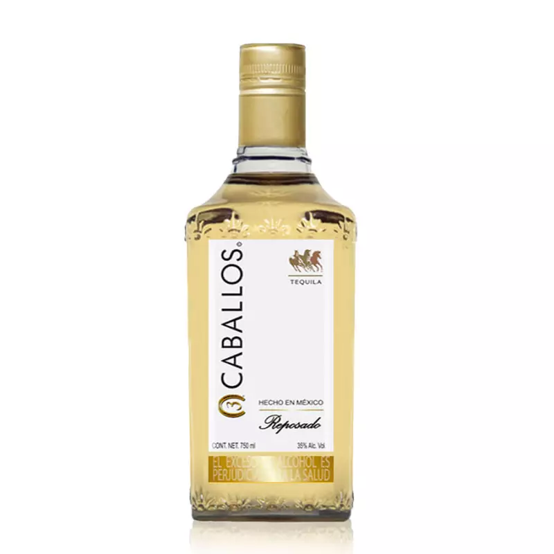 Tres Caballos Reposado Media 375ml