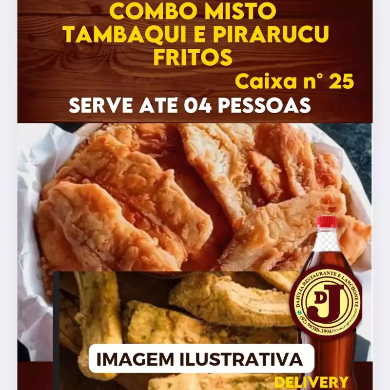 COMBO MISTO TAMBAQUI/PIRARUCU × PET