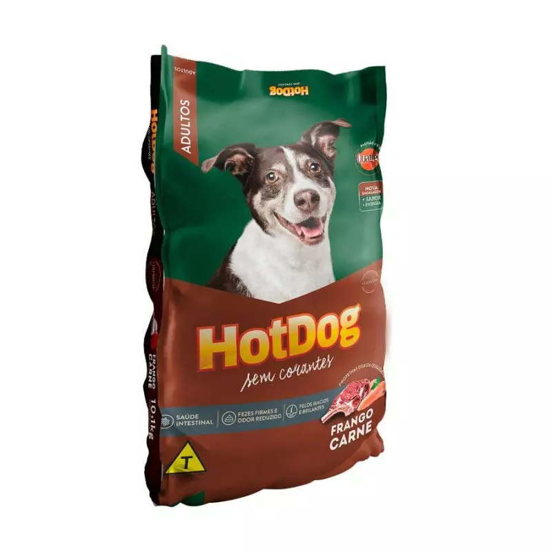 RAÇÃO HOT DOG ADULTO 15KG