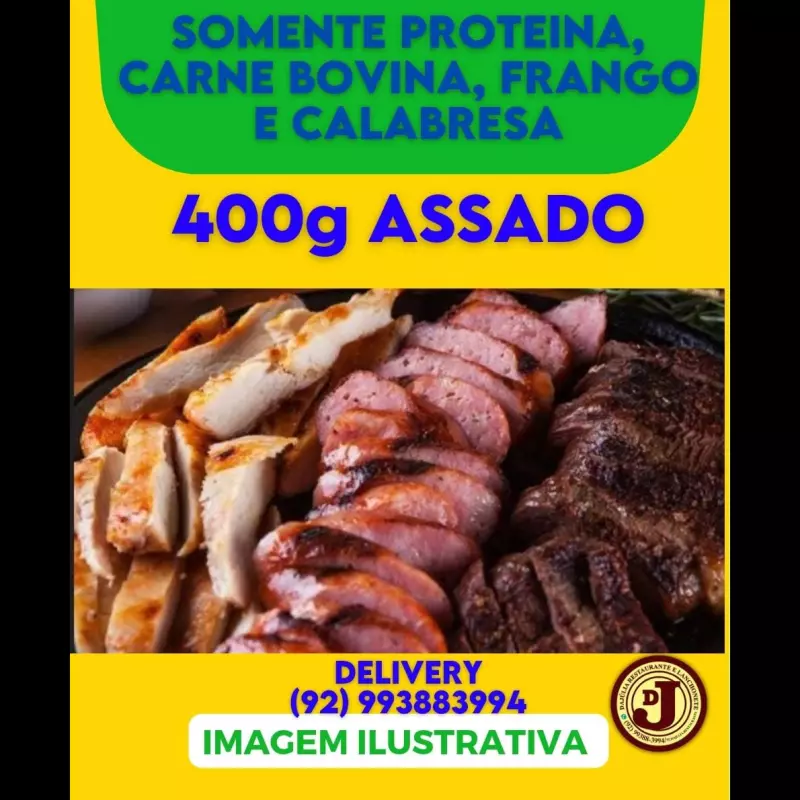 400G MISTA, CARNE/FRANGO/CALABRESA