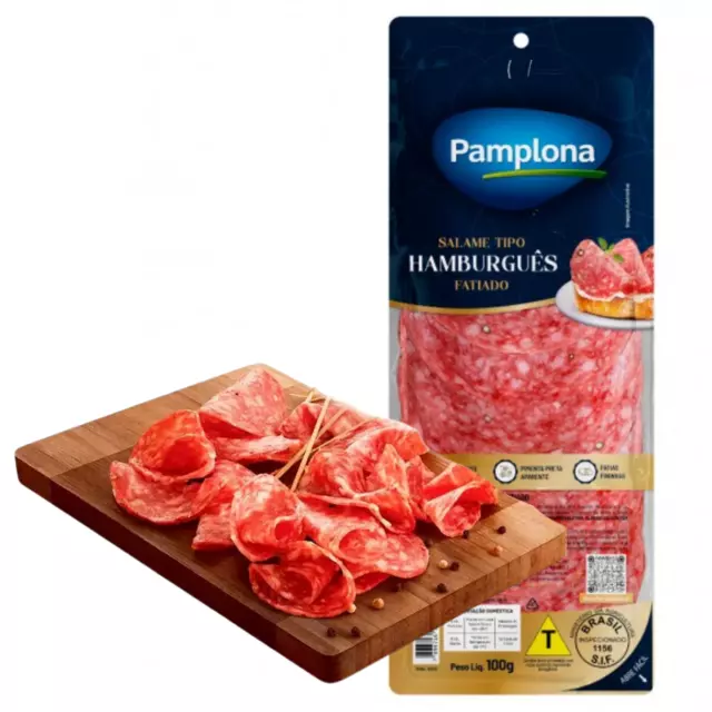 Salame Tipo Italiano fatiado 100g