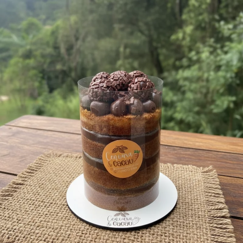 BOLO CENOURA NO ACETATO.