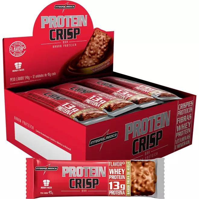CRISP BAR 12 BARRAS INTEGRAL MEDICA