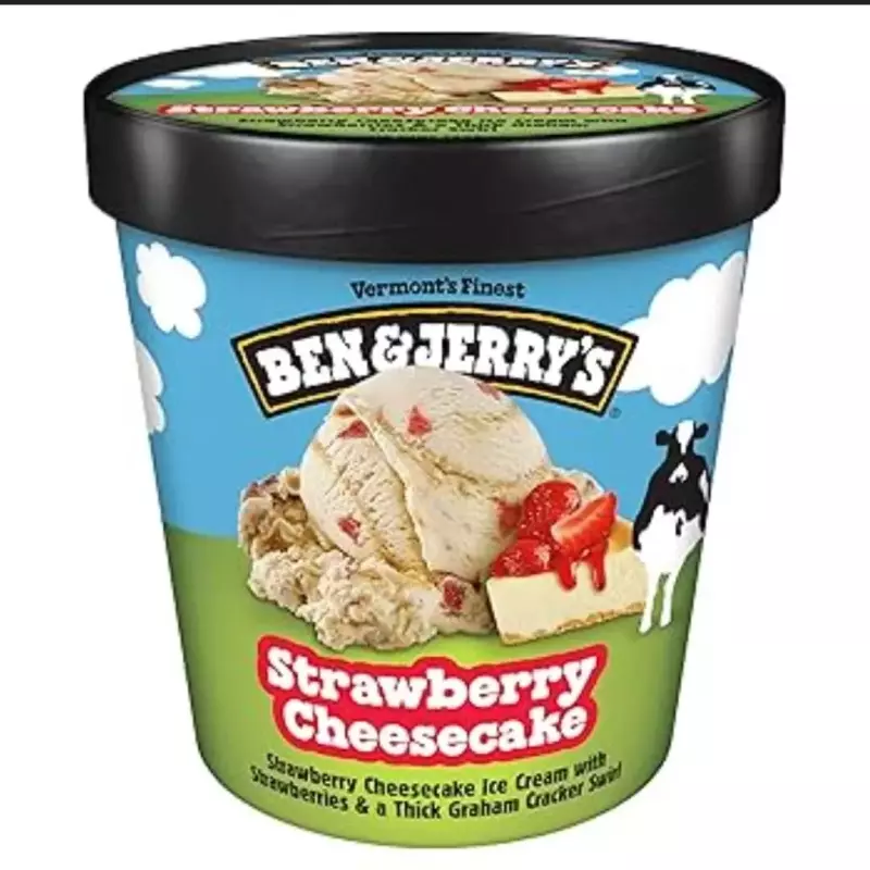 Ben & Jerry's Strawberry Cheesecake