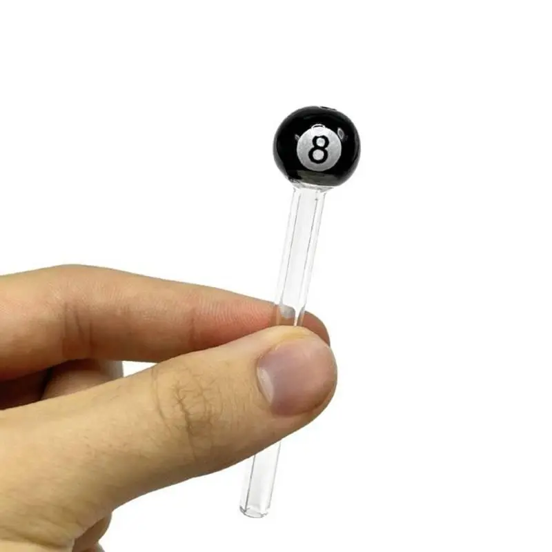 Piteira de Vidro Bola 8 Preto