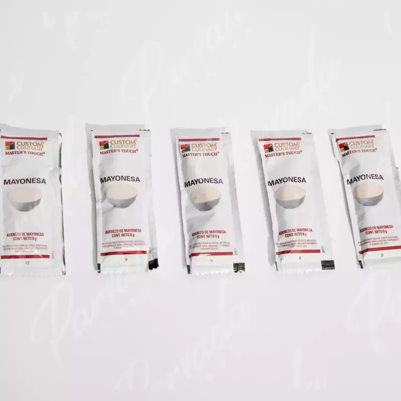 Aderezo de Mayonesa Custom 1000 Pz
