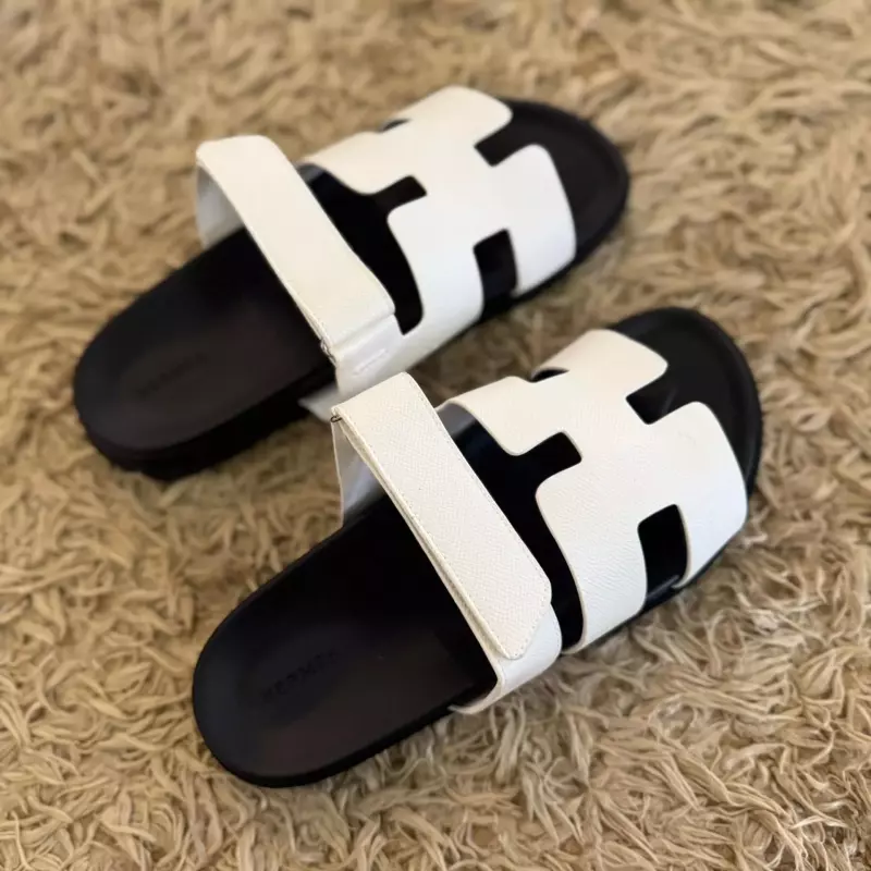 SANDALIA HERMES WHITE