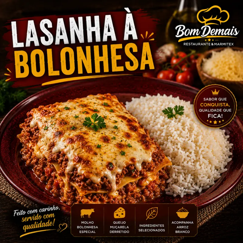 LASANHA À BOLONHESA