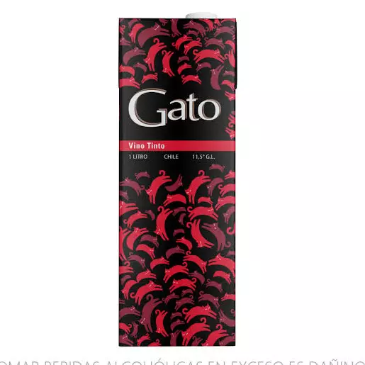 VINO GATO TINTO 1LITRO