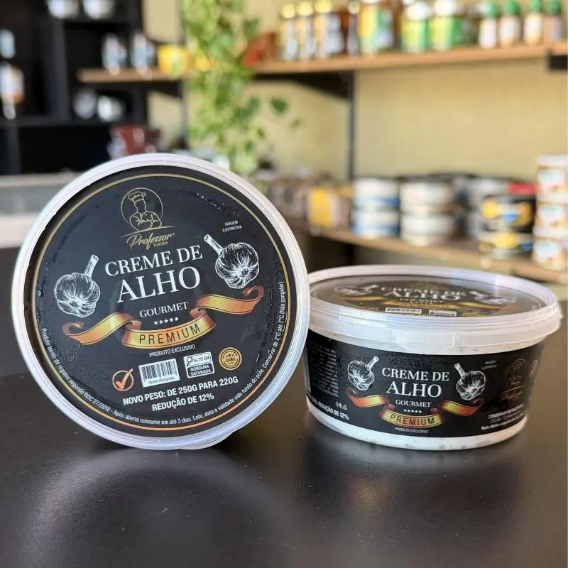 PATÊ DE CREME DE ALHO TRADICIONAL
