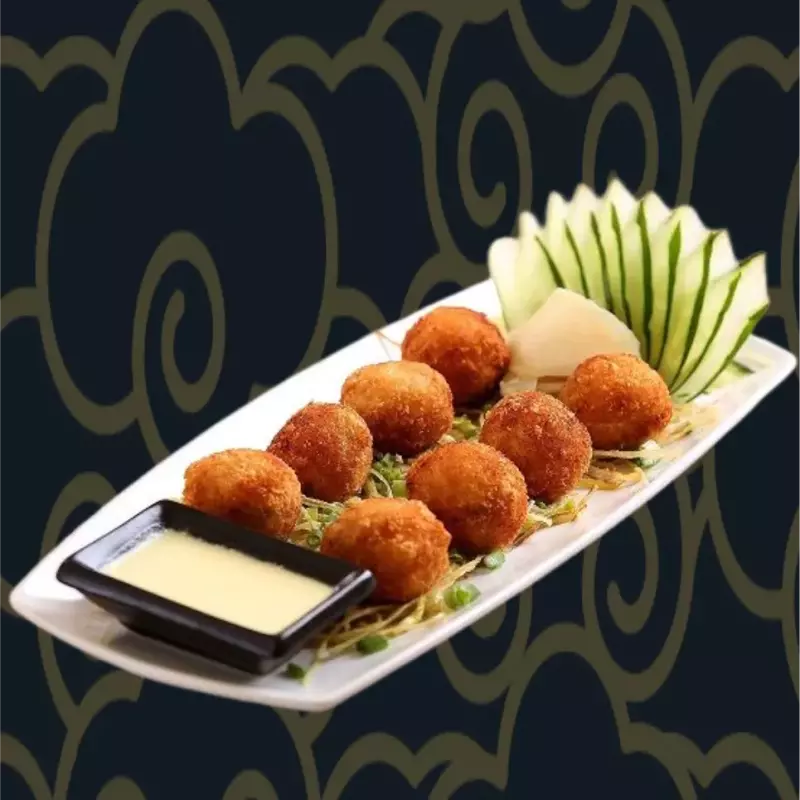 Bolinho de salmão 5 unit.