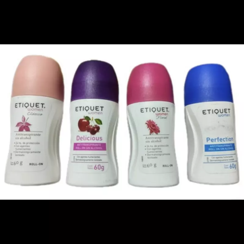 Desodorante roll on etiquet mujer