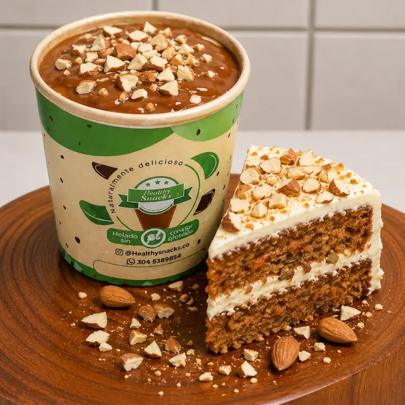 helado carrot cake